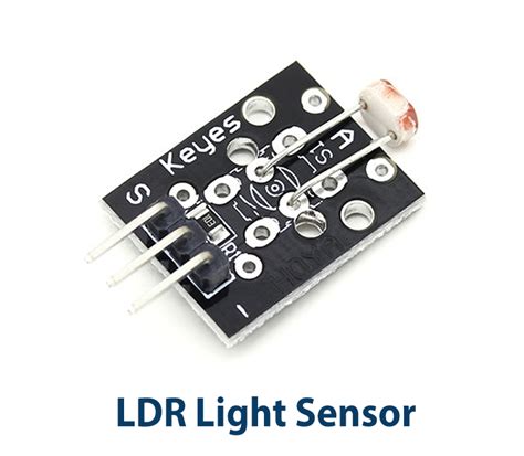 Lichtsensor Arduino LDR に対する画像結果