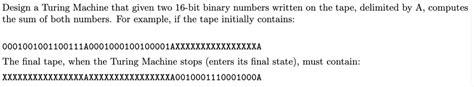 Image result for Design Turing Machine for Binary