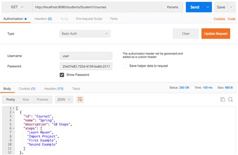 Toradh íomhá ar Spring Boot Security