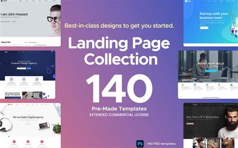 Image result for Landing Page Templates