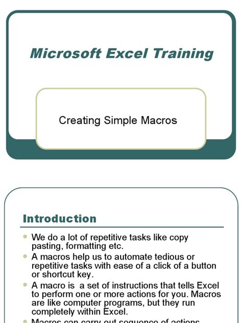 Image result for Macros Tutorial Excel 2010