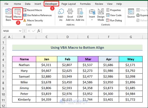 Image result for Bottom Align Excel