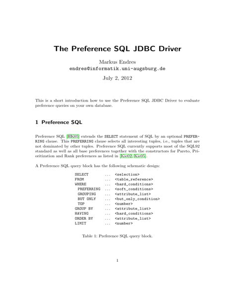 SQL JDBC Driver に対する画像結果