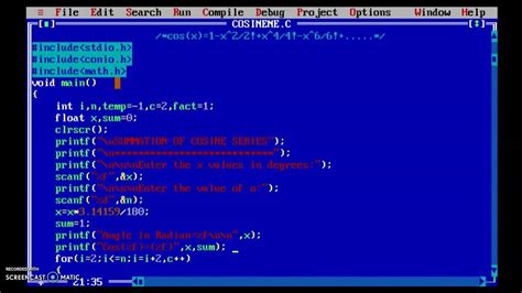 Image result for Cosine Implementation in C