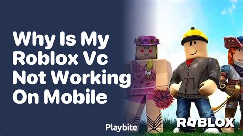 Toradh íomhá ar Why Isn't Vc Working in Roblox