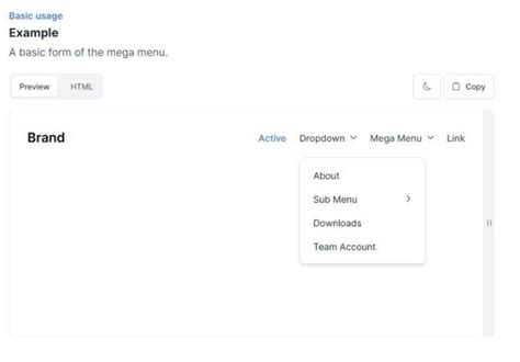 Image result for React Top and Left Navbar