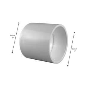 Image result for 1 Inch PVC Long Coupling