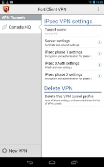 Image result for FortiClient VPN Mobile-App