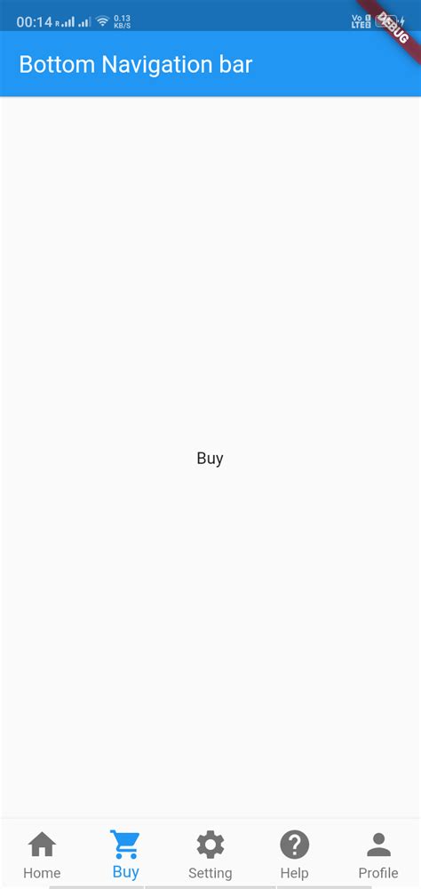 Image result for How to Use Bottom Navigation Bar in Flutter