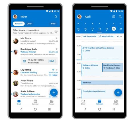 Image result for Hotmail Android
