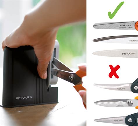 Toradh íomhá ar Sharpening Fiskars Scissors