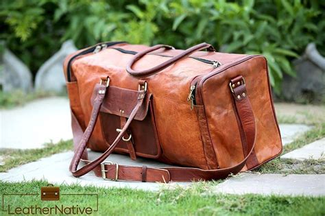 Toradh íomhá ar Leather Duffle Bag Pattern