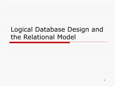 Logical Database Design PPT に対する画像結果