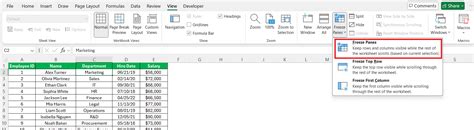 Image result for How to Freeze Rows in Excel