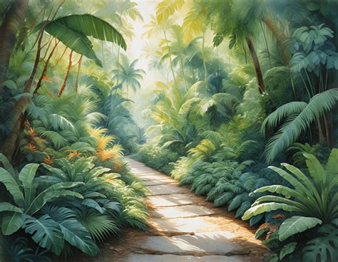 Image result for Lush Jungle Path