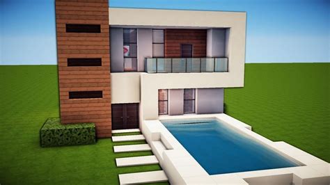 How to Make Simple Modern House Minecraft に対する画像結果