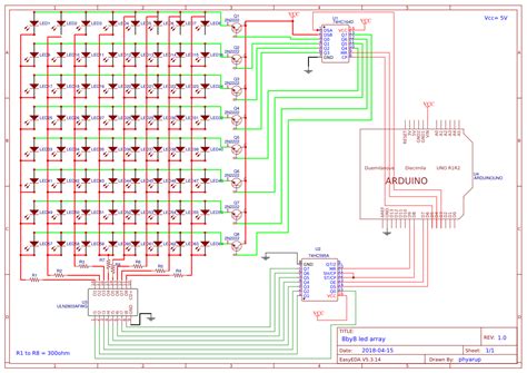 Image result for LED Array Schematic