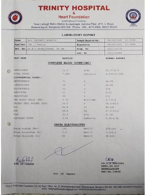 Image result for Medical Diagnostic Report Sample