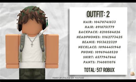 Toradh íomhá ar Roblox Fits with Codes