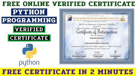 Image result for Python Official Certification