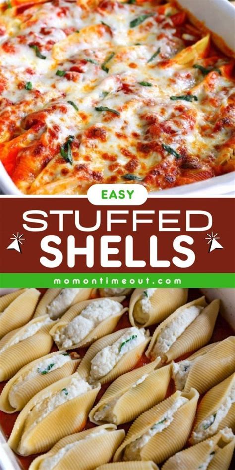 Image result for Easy Stuffed Shells Recipe