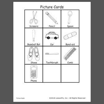 Object Function Matching Cards に対する画像結果