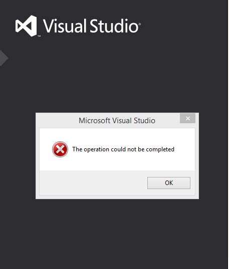 How to Fix Visual Studio UI Not Popping Up に対する画像結果