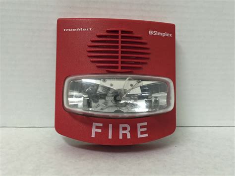 Image result for Simplex Black Fire Alarm