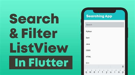 Flutter ListView Filter に対する画像結果
