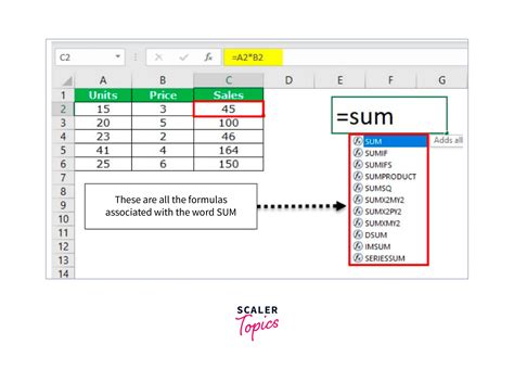 Image result for How to Create an Excel Formula