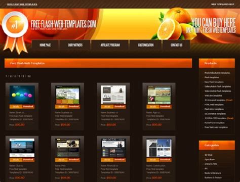Afbeeldingsresultaten voor Free Flash Website Templates