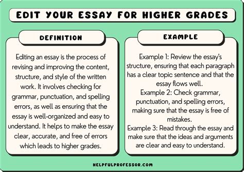 Image result for How to Edit Essay