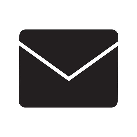 Afbeeldingsresultaten voor Email Icon Black Transparent Background