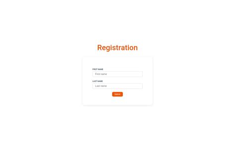 Image result for Registration Form HTML Code GitHub