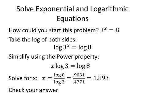 Image result for Logarithmic and Exponential Functions Problem