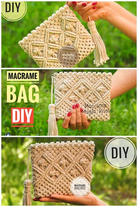 Image result for Tutorial Bolso Macrame