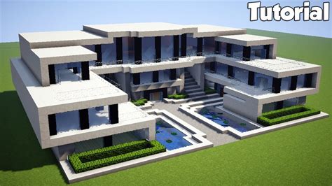 Image result for Large Modern House Minecraft Tutorial