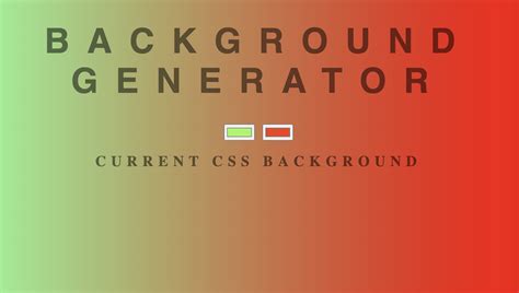Background CSS Generator に対する画像結果