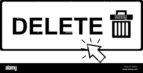 Image result for Computer Delete Button Black and White Click Art