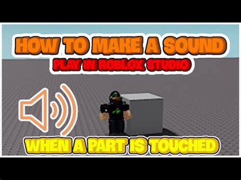 Image result for Roblox Studio How to Play Sounds