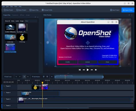 OpenShot Toolbar に対する画像結果