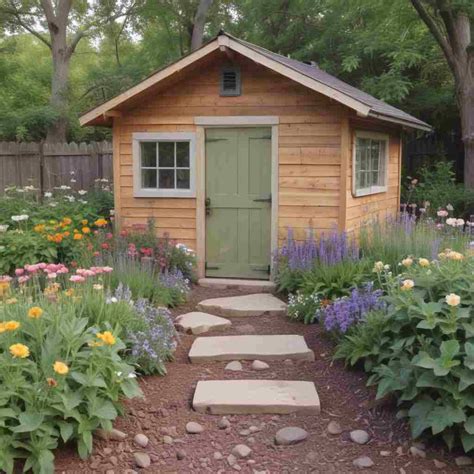 38 Stylish Shed Landscaping Ideas to Transform Your Backyard Retreat ...