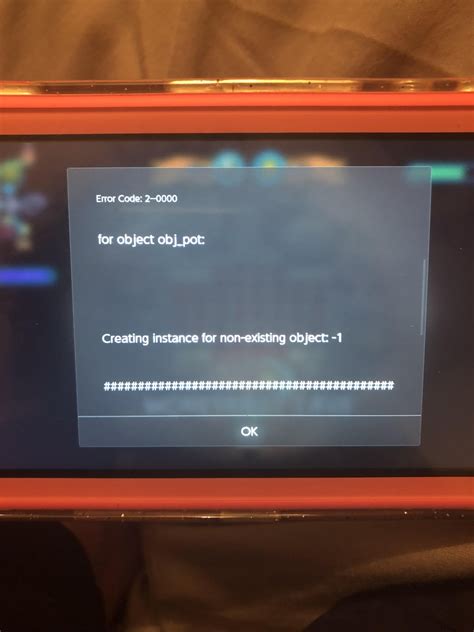 Image result for Nintendo Switch Crash Error