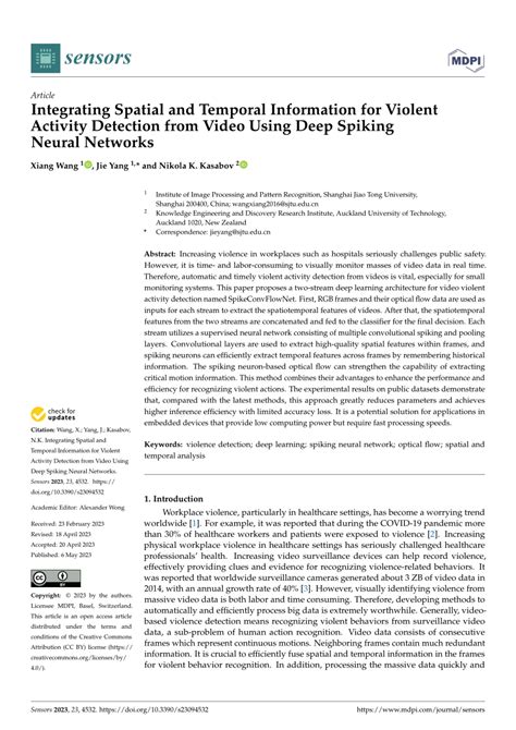 Image result for Spiking Neural Networks in Violence Detection