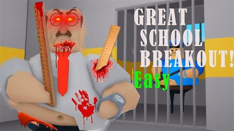 Image result for Great School Breakout Roblox Obby Easy Mod Images