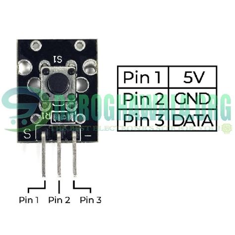 Toradh íomhá ar Ky004 Push Button Module