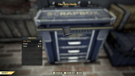 Toradh íomhá ar Fallout 76 Fiber Optics