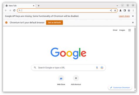 Toradh íomhá ar Linux Web Browser