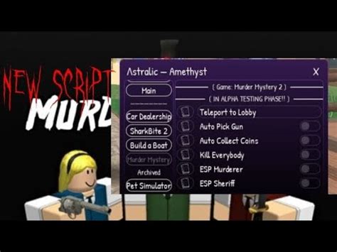 Image result for Roblox Scripts for Murder Mystery