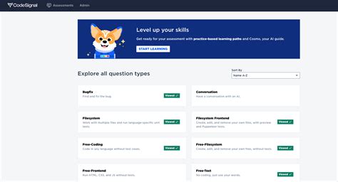 Toradh íomhá ar Code Signal Practice Test